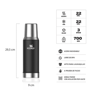 TERMO MATE SYSTEM STANLEY CLASSIC 800 ML
