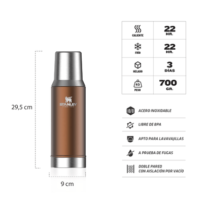 TERMO MATE SYSTEM STANLEY CLASSIC 800 ML