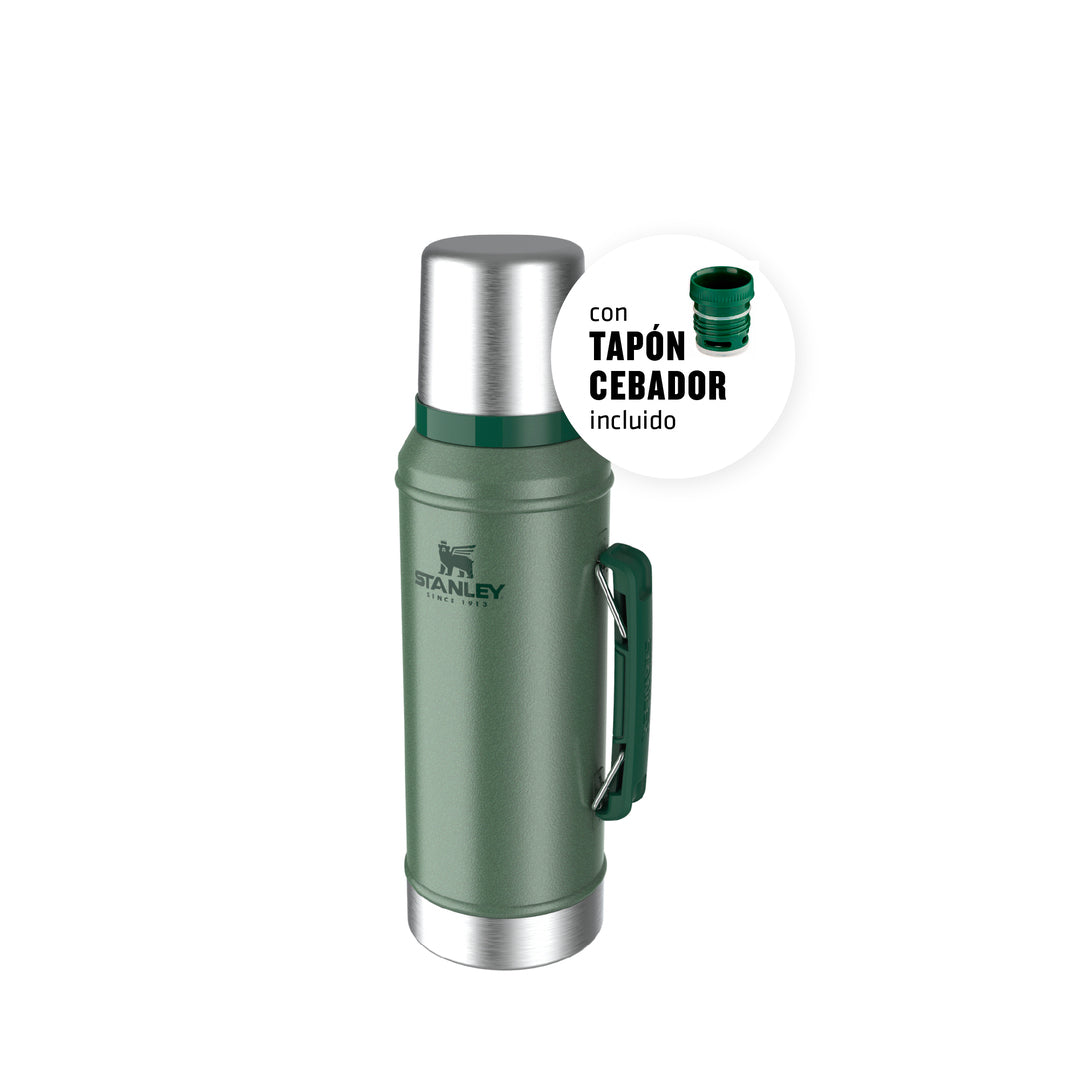 TERMO CLASICO STANLEY C/TAPON CEBADOR 950 ML