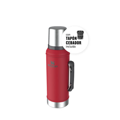 TERMO CLASICO STANLEY C/TAPON CEBADOR 950 ML