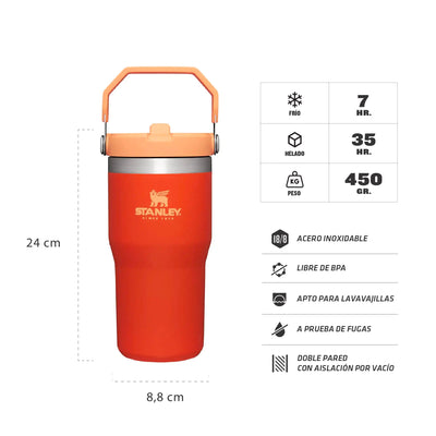 BOTELLA STANLEY FLIP STRAW TUMBLER 591ML