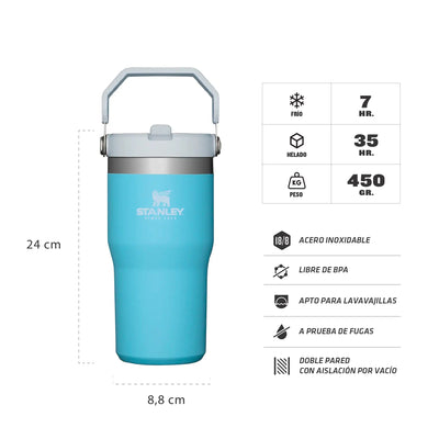 BOTELLA STANLEY FLIP STRAW TUMBLER 591ML
