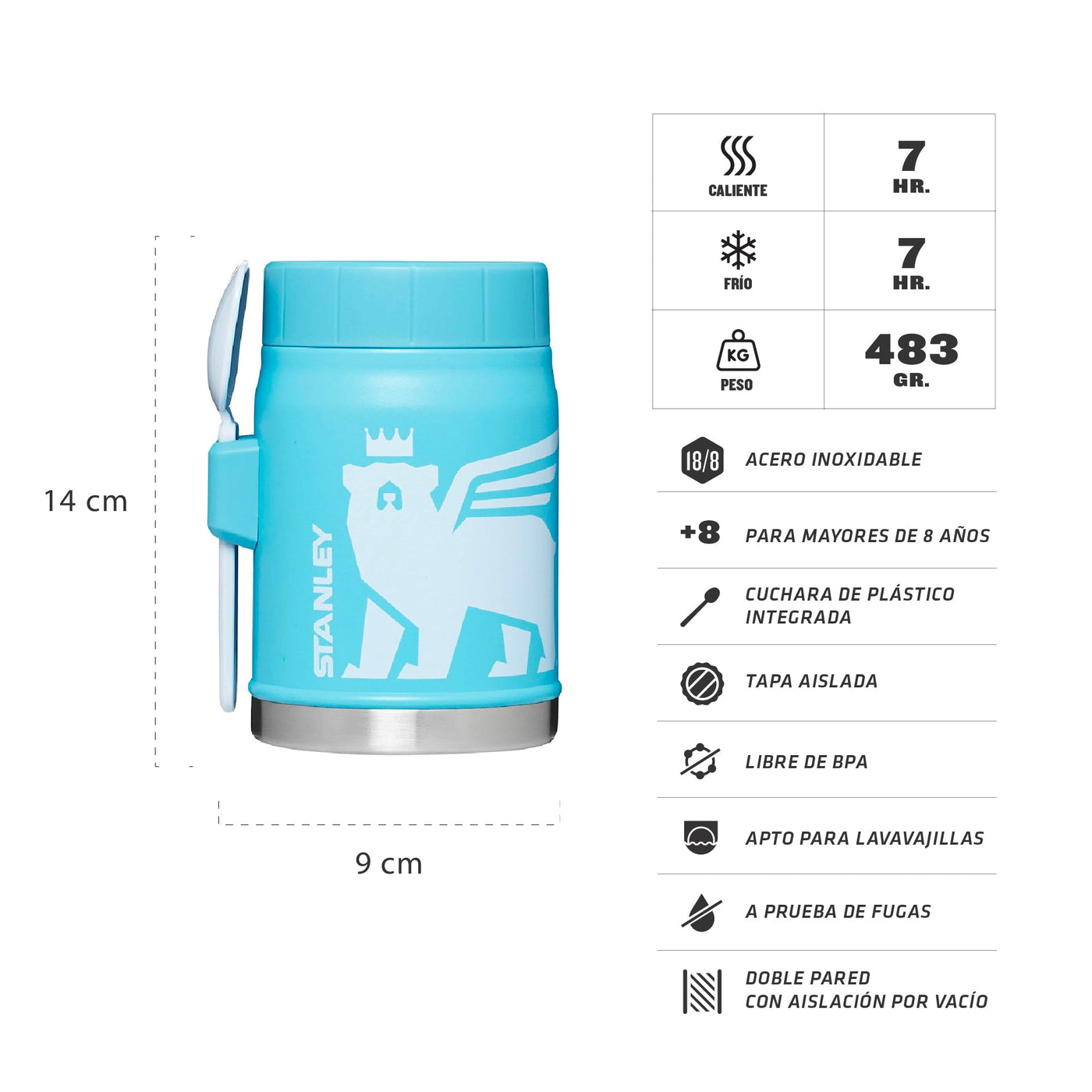 Conservador de Comida Stanley Wild Imagination 395ml