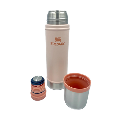 TERMO STANLEY ROSA 591 ML C/TAPON CEBADOR