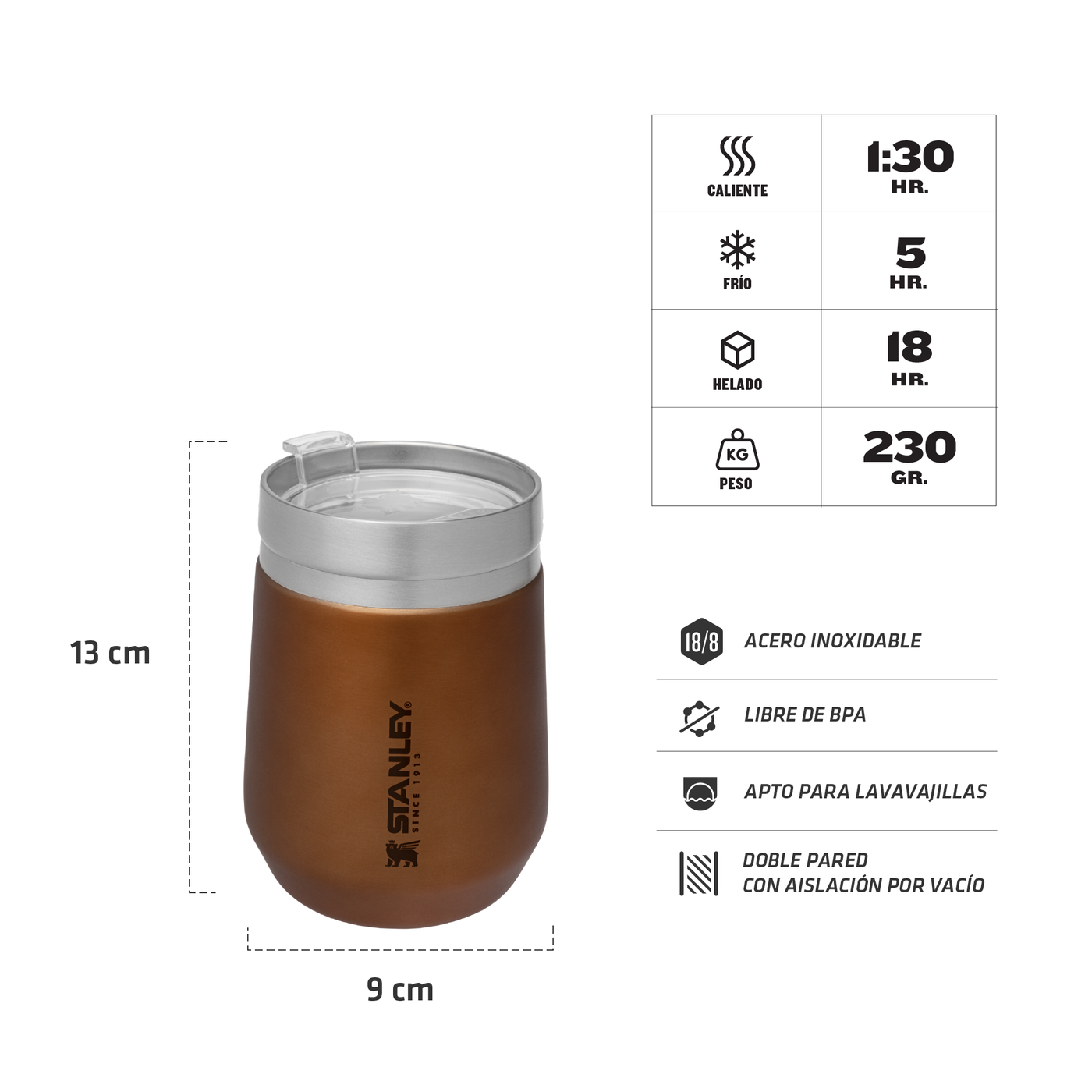 VASO STANLEY GO EVERYDAY 295 ML C/TAPA