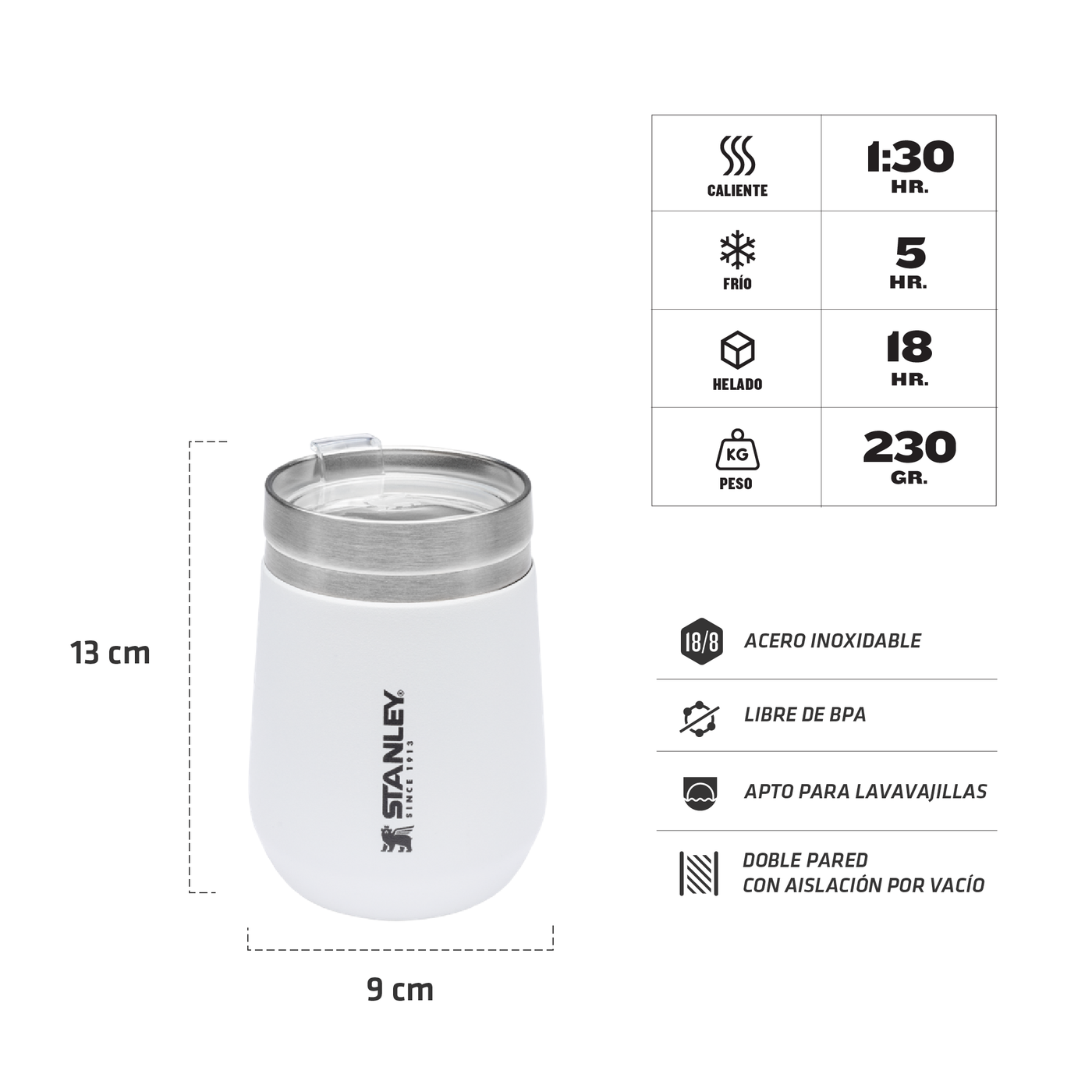 VASO STANLEY GO EVERYDAY 295 ML C/TAPA